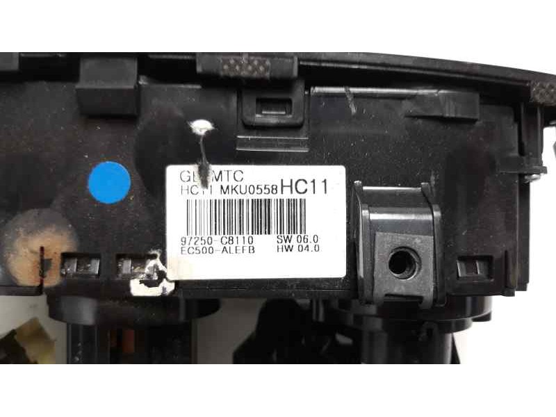 Recambio de mando calefaccion / aire acondicionado para hyundai i20 1.2 16v cat referencia OEM IAM 97250C8110  