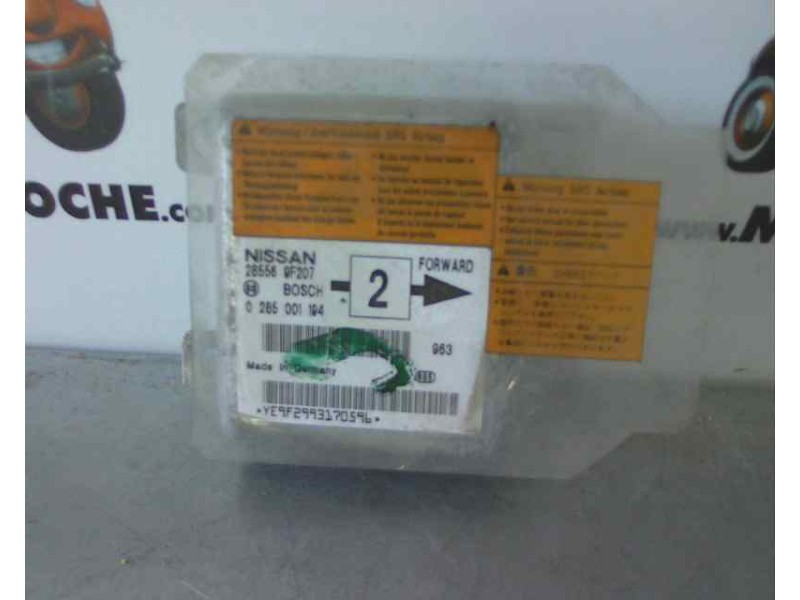 Recambio de centralita airbag para nissan primera berlina (p11) referencia OEM IAM 285569F207 0285001194 