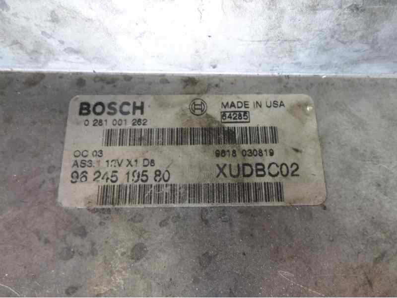Recambio de centralita motor uce para peugeot 406 berlina (s1/s2) sldt referencia OEM IAM 9624519580 0281001282 