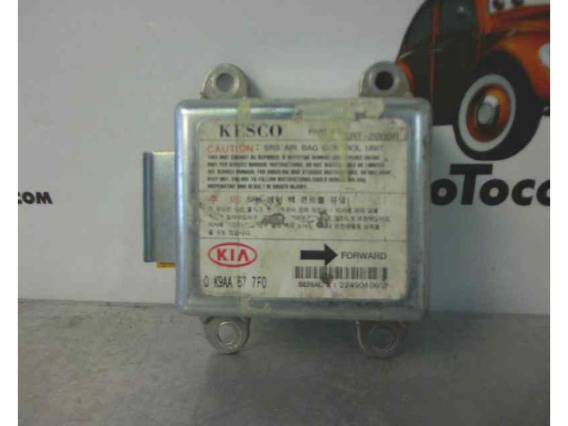 Recambio de centralita airbag para kia clarus referencia OEM IAM 0K9AA677F0  