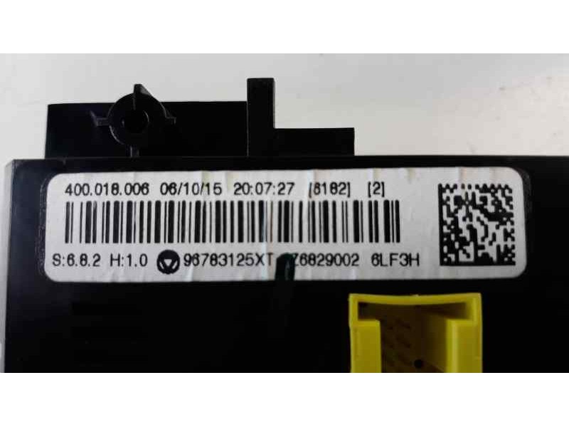 Recambio de mando climatizador para ds 3 style referencia OEM IAM 96783125XT 400018006 Z6829002