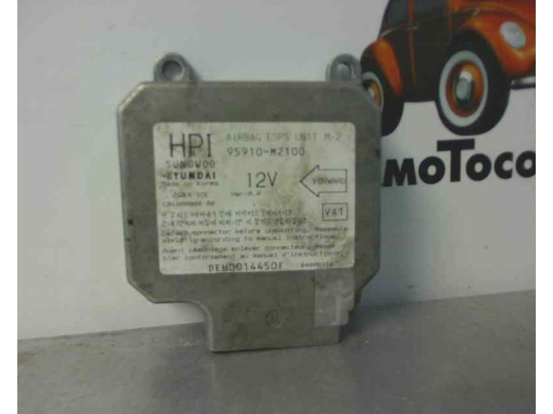Recambio de centralita airbag para mitsubishi santamo (hyundai) referencia OEM IAM 95910M2100 5WK410E 