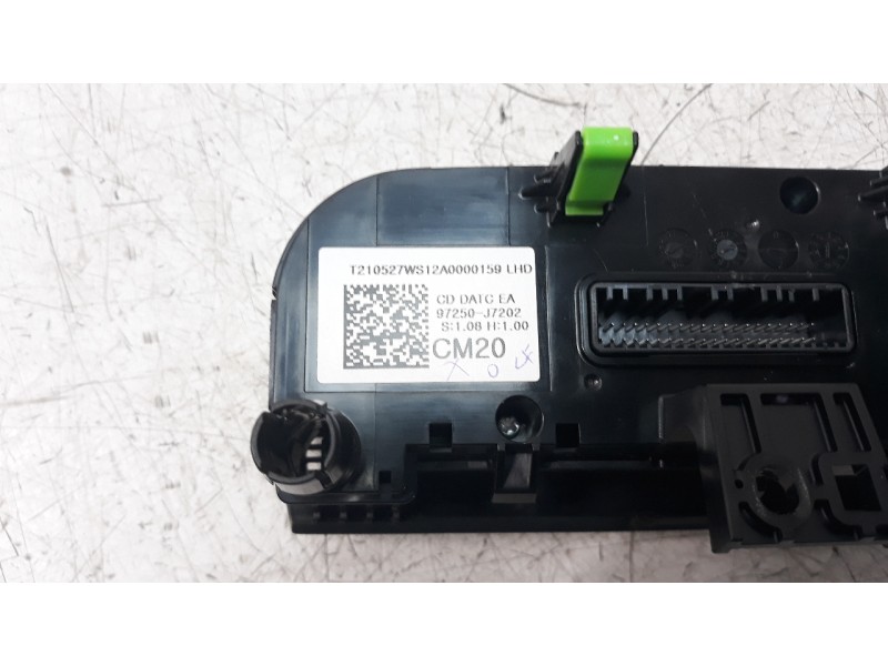 Recambio de mando climatizador para kia ceed 1.0 tgdi cat referencia OEM IAM 97250J7202  