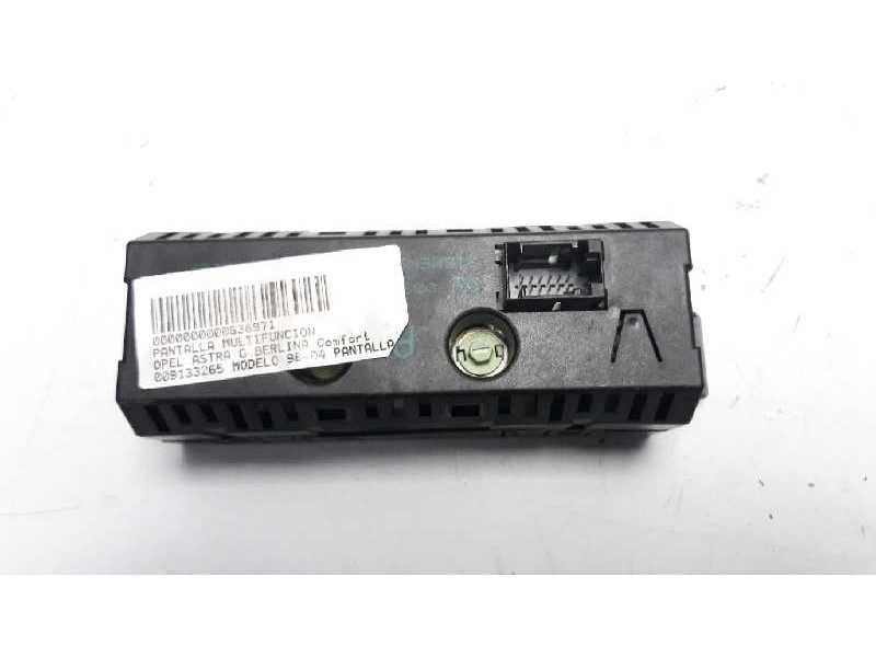 Recambio de pantalla multifuncion para opel astra g berlina comfort referencia OEM IAM 009133265 90562546 002419386
