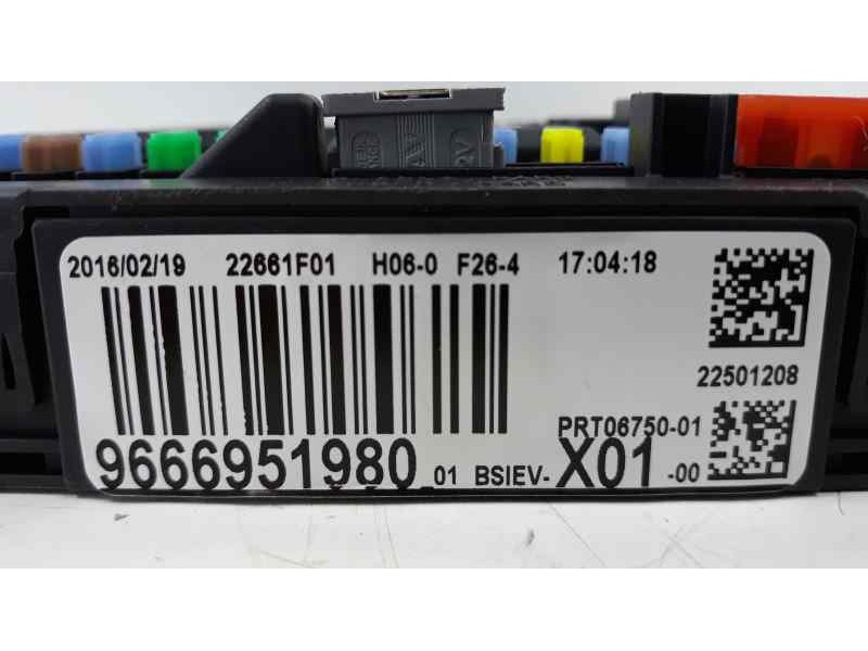 Recambio de caja reles / fusibles para ds 3 style referencia OEM IAM  BSIEVX01 22501208