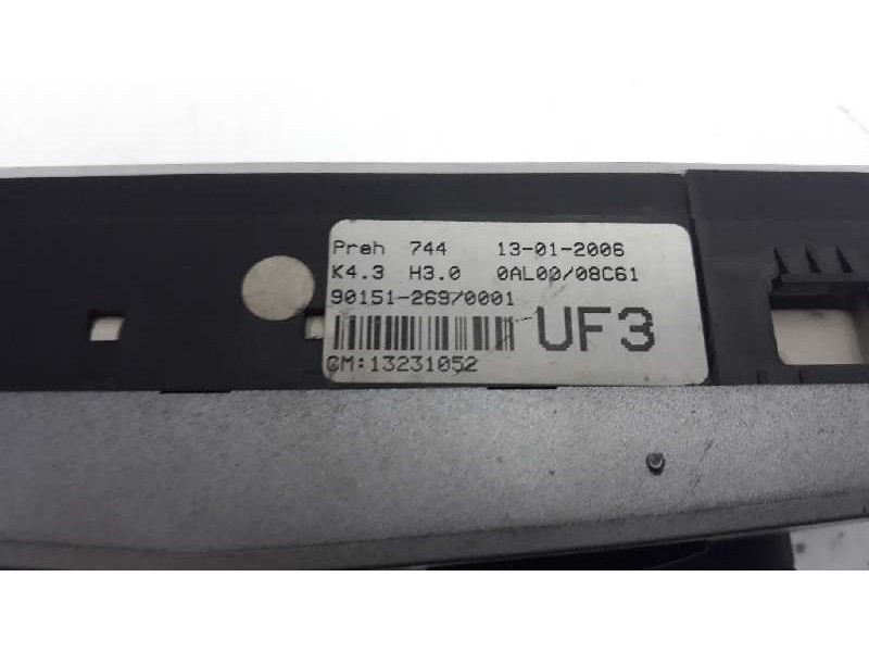 Recambio de mando climatizador para opel astra gtc sport referencia OEM IAM 13231052 901512690001 