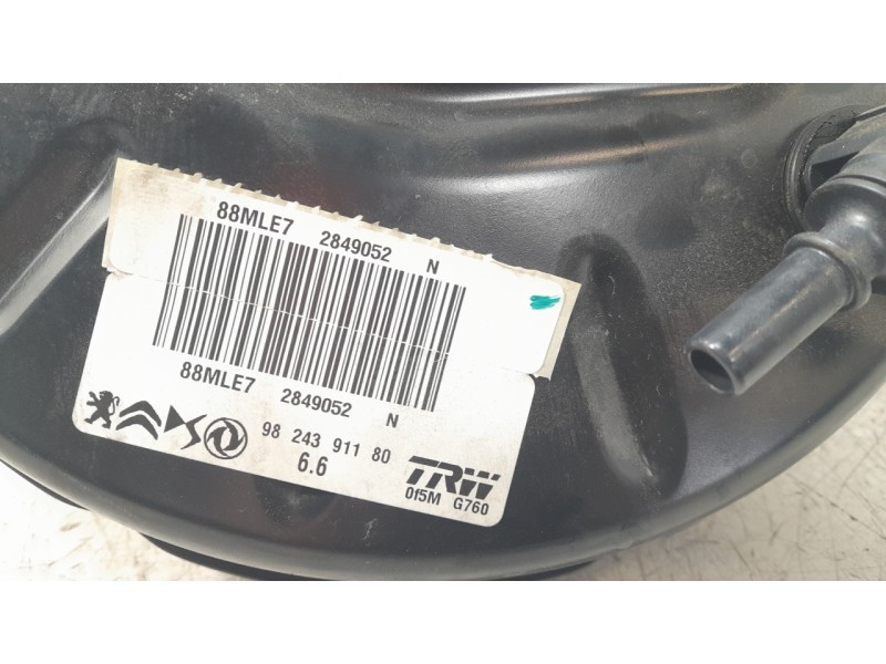 Recambio de servofreno para opel corsa f gs referencia OEM IAM 9824391180 88MLE7 