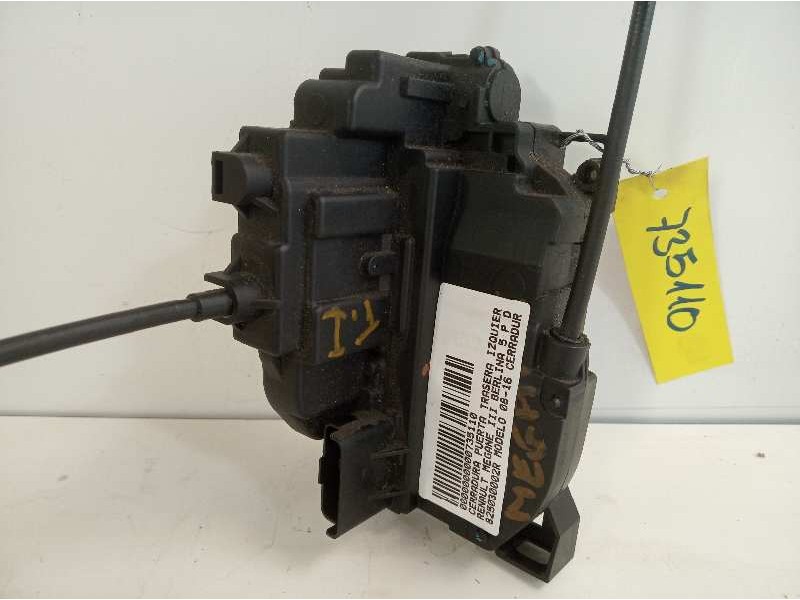 Recambio de cerradura puerta trasera izquierda para renault megane iii berlina 5 p dynamique referencia OEM IAM 825030002R  