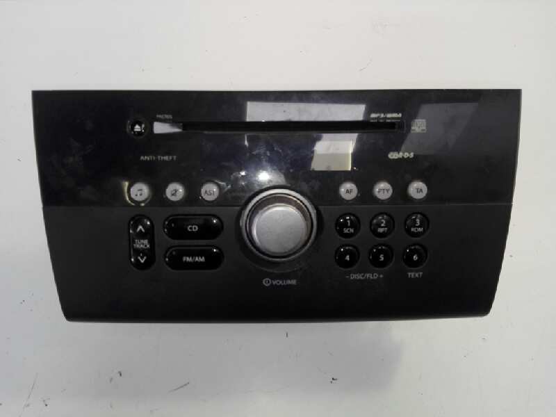 Recambio de sistema audio / radio cd para suzuki swift azg (nz) 1.3 ddis diesel cat referencia OEM IAM 3910162J2  