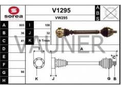 Recambio de transmision delantera derecha para volkswagen passat lim. (3g2) 1.8 tsi referencia OEM IAM 3Q0407272C   2
