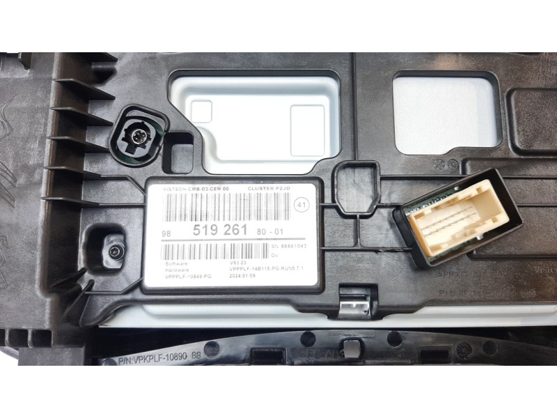 Recambio de cuadro instrumentos para opel corsa f gs referencia OEM IAM 9851926180  