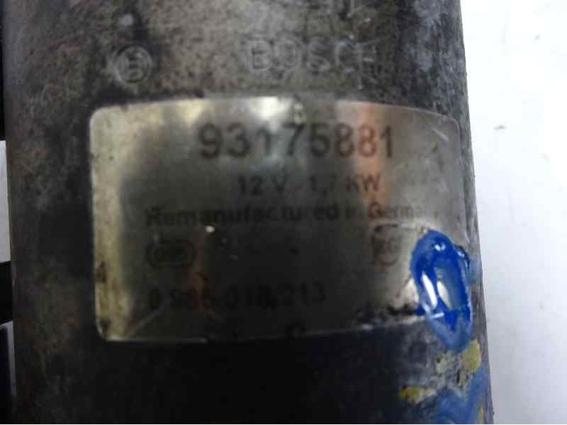 Recambio de motor arranque para opel astra g berlina club referencia OEM IAM 1202016 M14309 