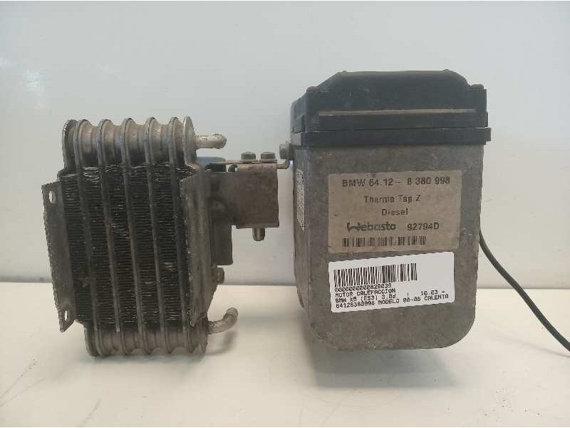 Recambio de calefaccion entera normal para bmw x5 (e53) 3.0d referencia OEM IAM 64128380998  