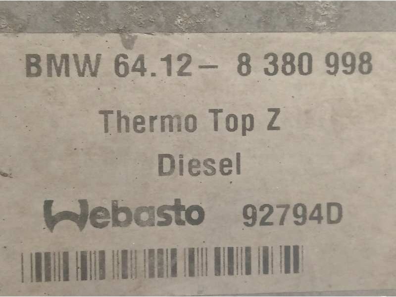 Recambio de calefaccion entera normal para bmw x5 (e53) 3.0d referencia OEM IAM 64128380998  