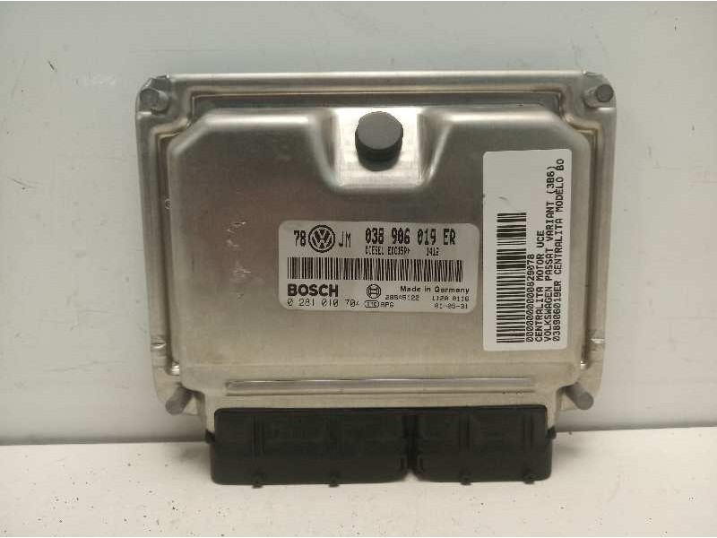 Recambio de centralita motor uce para volkswagen passat variant (3b6) edition referencia OEM IAM 038906019ER 0281010704 
