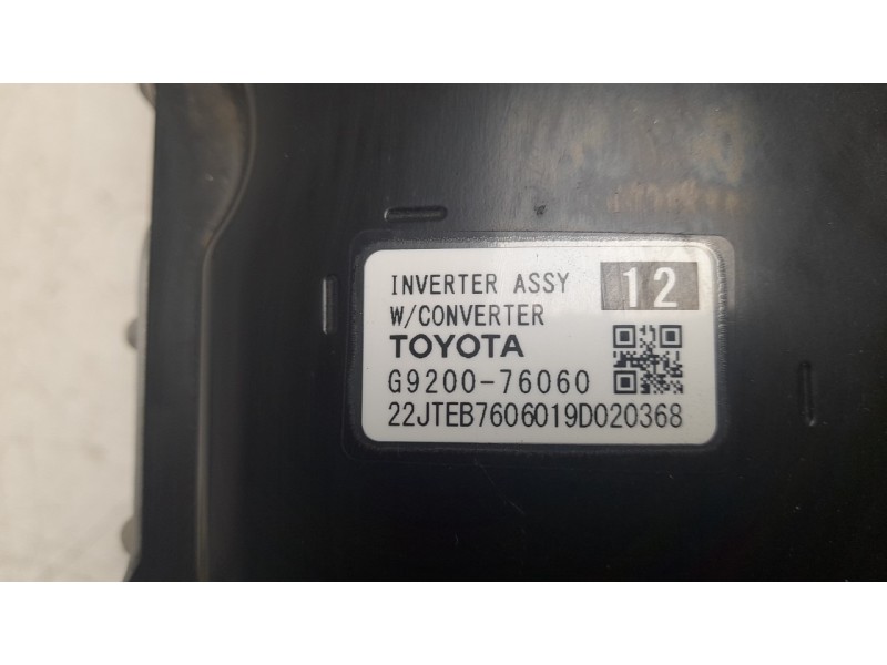 Recambio de inversor para lexus ux (za10) 250h referencia OEM IAM G920076060  
