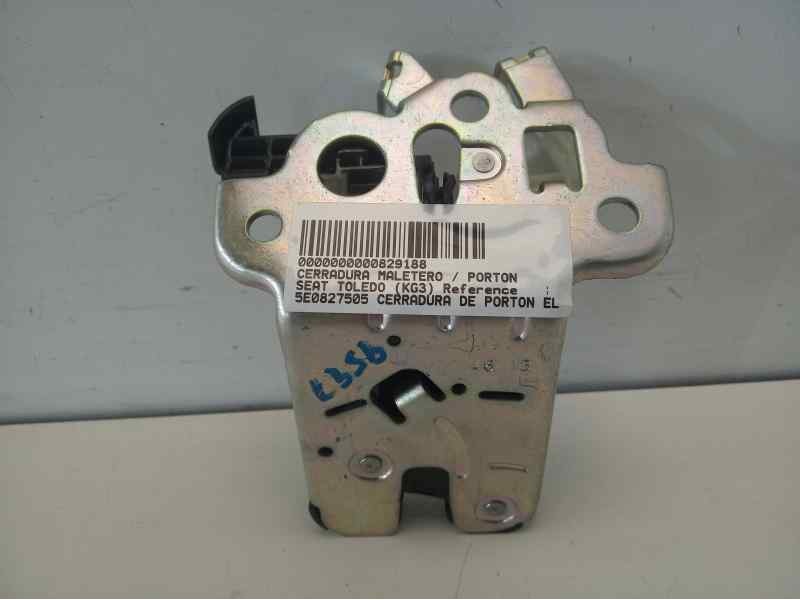 Recambio de cerradura maletero / porton para seat toledo (kg3) reference referencia OEM IAM 5E0827505  