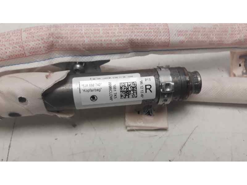 Recambio de airbag cortina delantero derecho para seat toledo (kg3) reference referencia OEM IAM 5JA880742  