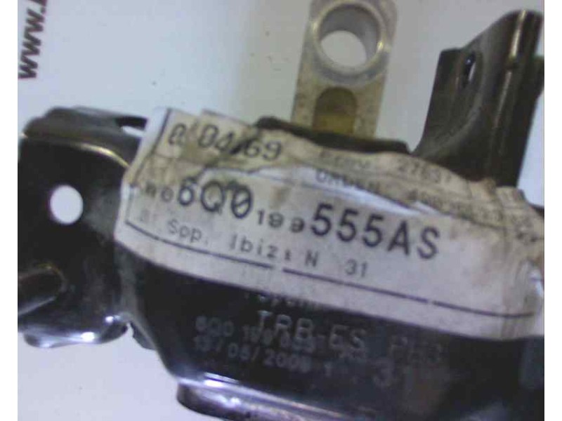 Recambio de soporte motor izquierdo para seat ibiza (6l1) junior referencia OEM IAM 6Q0199555T  7054