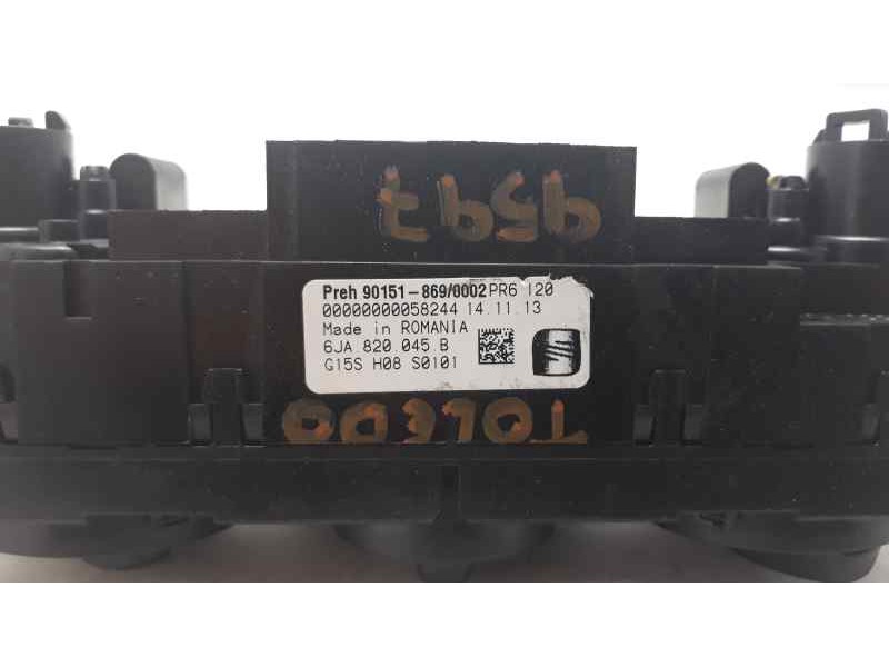 Recambio de mando calefaccion / aire acondicionado para seat toledo (kg3) reference referencia OEM IAM 6JA820045B  
