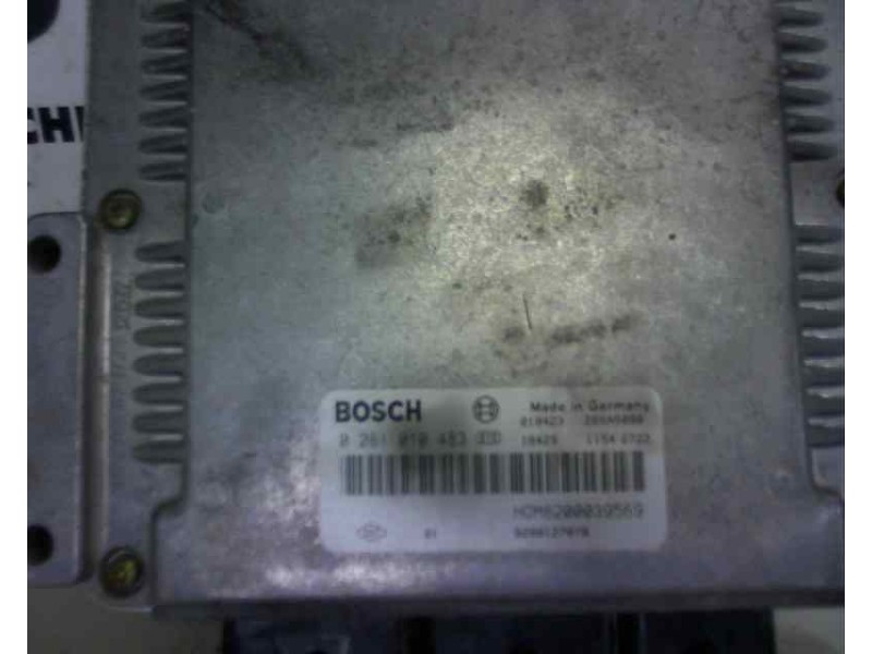 Recambio de centralita motor uce para renault scenic (ja..) 1.9 dci diesel cat referencia OEM IAM H0M8200039569 0281010483 6587