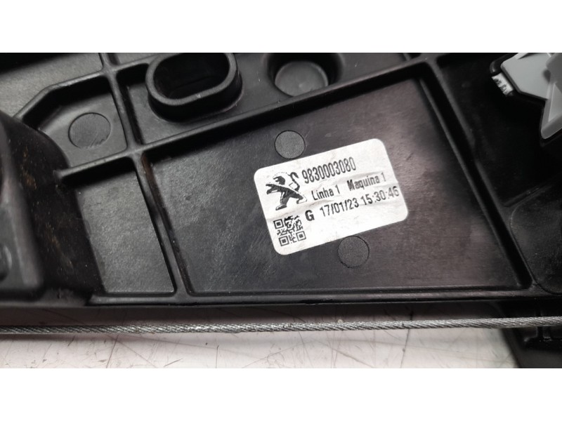 Recambio de elevalunas trasero izquierdo para peugeot 2008 (p1) 1.2 puretech referencia OEM IAM 9830003080  