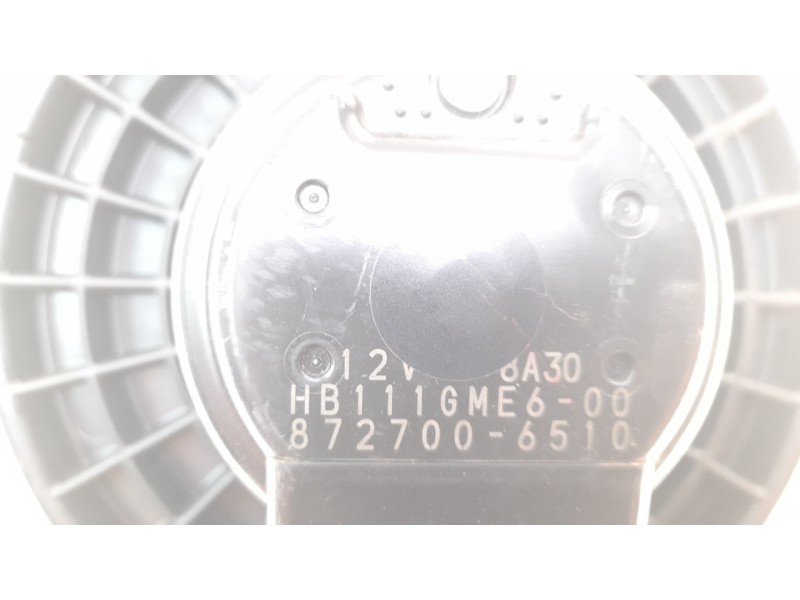 Recambio de ventilador calefaccion para mazda cx-5 2.2 turbodiesel cat referencia OEM IAM 8727006510  