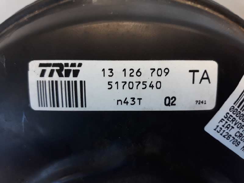 Recambio de servofreno para fiat croma (194) 1.9 8v multijet active referencia OEM IAM 13126709  