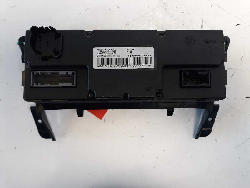Recambio de mando climatizador para fiat croma (194) 1.9 8v multijet active referencia OEM IAM 7354319520 69622202 