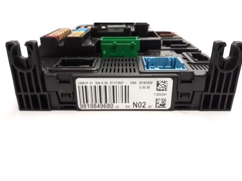 Recambio de caja reles / fusibles para citroen c-elysée 1.5 blue-hdi fap referencia OEM IAM 9819849680  