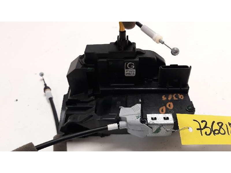 Recambio de cerradura puerta delantera derecha para renault kadjar zen referencia OEM IAM   