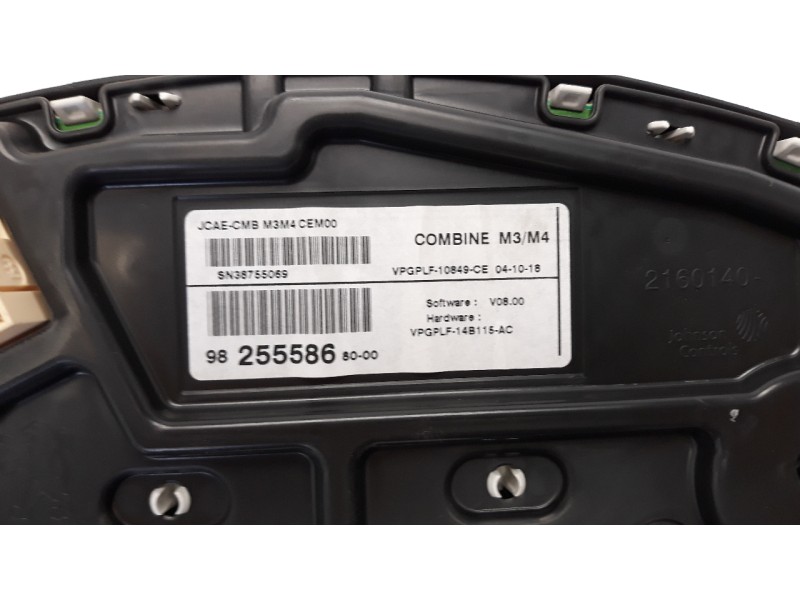 Recambio de cuadro instrumentos para citroen c-elysée 1.5 blue-hdi fap referencia OEM IAM 9825558680  