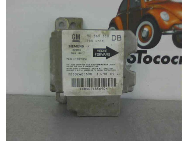 Recambio de centralita airbag para opel vectra b berlina 2.0 dti referencia OEM IAM 90569350DB 5WK4188 7123