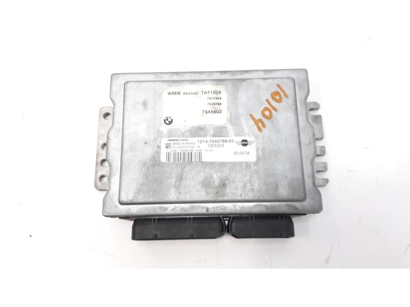Recambio de centralita motor uce para mini mini (r50,r53) one referencia OEM IAM 1214754578901 S122237002A S83293