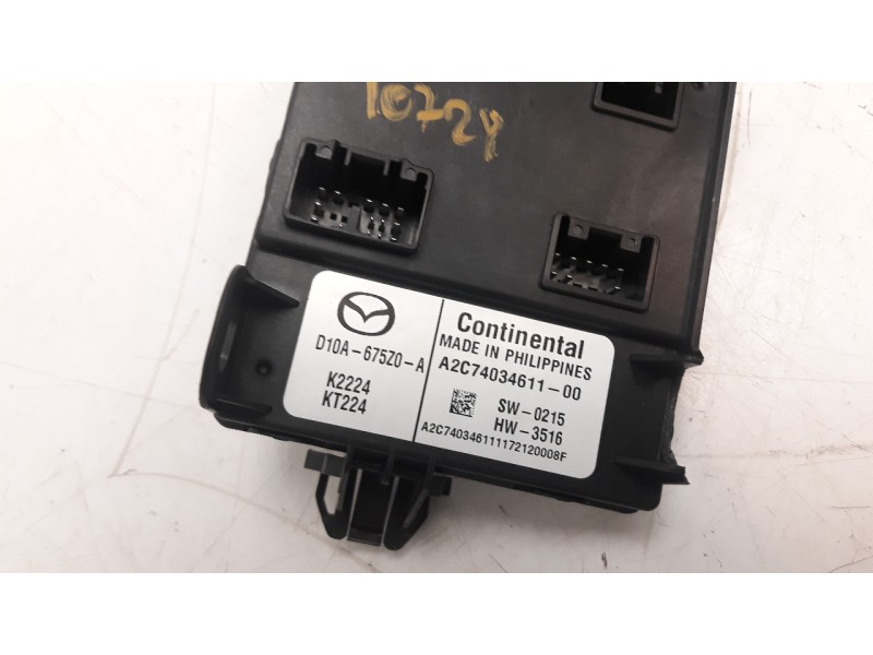 Recambio de modulo confort para mazda 2 lim. () 1.5 16v cat referencia OEM IAM D10A675Z0A  