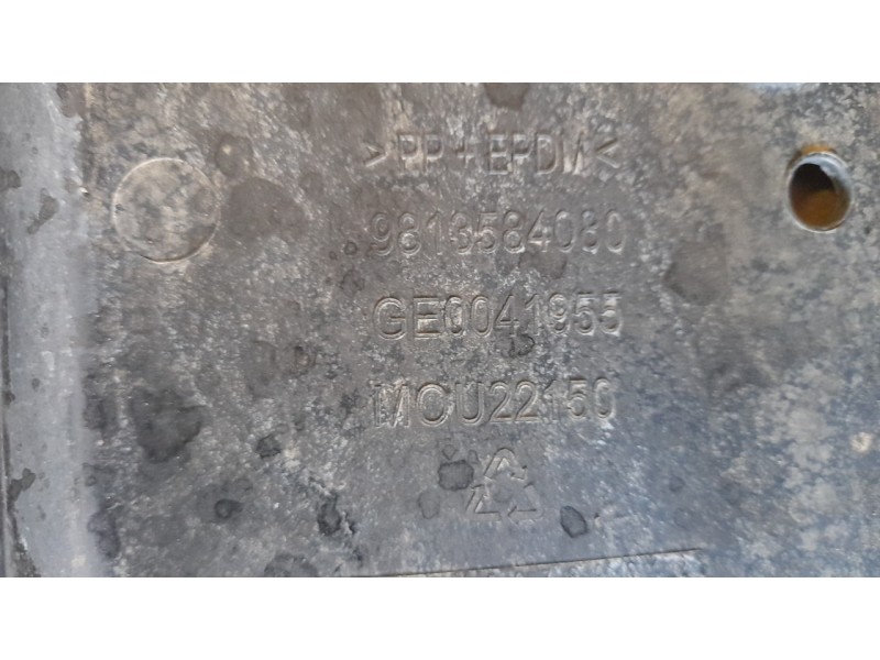 Recambio de cubrecarter para peugeot 508 allure pack referencia OEM IAM 9813584080  