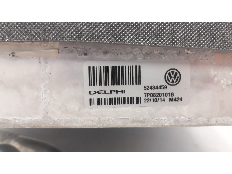 Recambio de evaporador aire acondicionado para porsche cayenne (typ 92aa) 3.0 tdi cat referencia OEM IAM 7P0820101B  