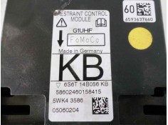 Recambio de centralita airbag para ford fiesta (cbk) steel referencia OEM IAM 6S6T14B056KB 5WK43586  2