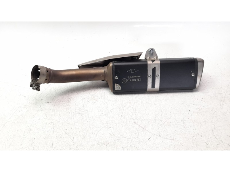 Recambio de silenciador trasero para ktm 390 duke 390 duke referencia OEM IAM 94305083000  