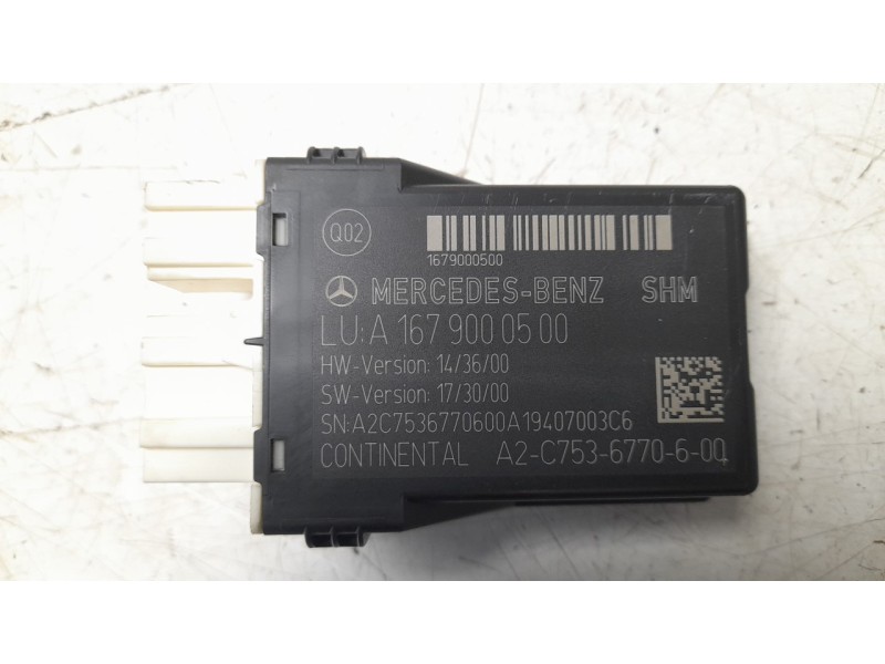 Recambio de modulo electronico para mercedes-benz clase a (bm 177) a 180 d (177.003) referencia OEM IAM A1679000500 A2C753677060