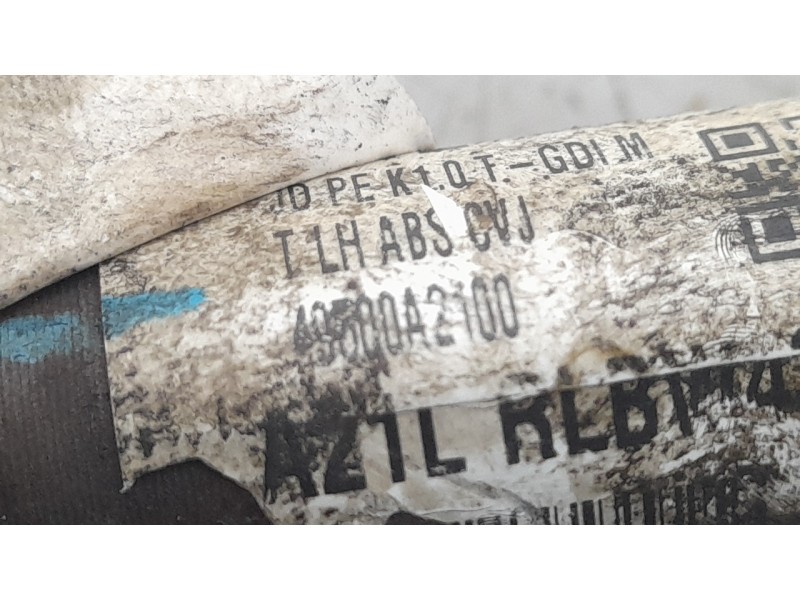 Recambio de transmision delantera izquierda para kia cee´d concept referencia OEM IAM 49500A2100  