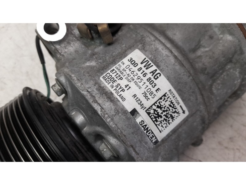 Recambio de compresor aire acondicionado para volkswagen passat variant (cb5) r-line referencia OEM IAM 3Q0816803E CAF860137VW 5