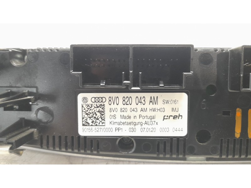 Recambio de mando climatizador para audi a3 sportback (8vf) referencia OEM IAM 8V0820043AM  