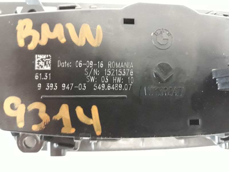 Recambio de mando luces para bmw serie 3 lim. (f30) 318d advantage referencia OEM IAM 61319393947 549648907 