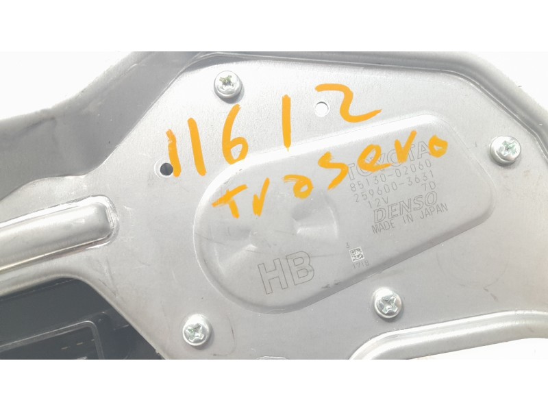 Recambio de motor limpia trasero para toyota corolla (e21) referencia OEM IAM 8513002060  