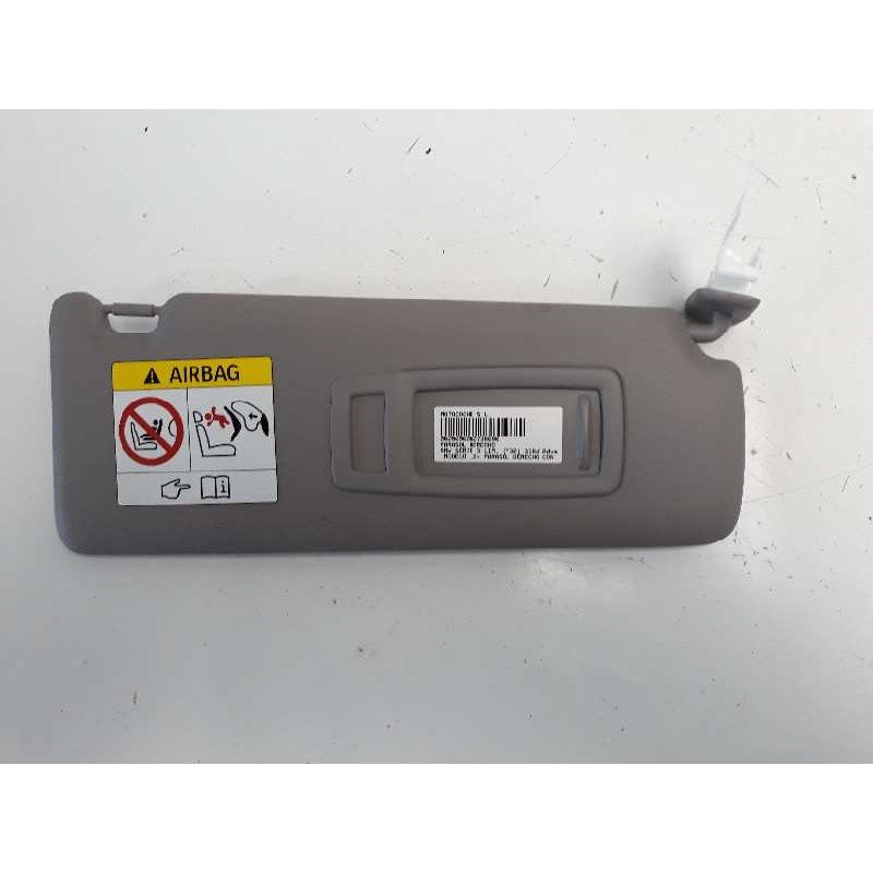 Recambio de parasol derecho para bmw serie 3 lim. (f30) 318d advantage referencia OEM IAM   