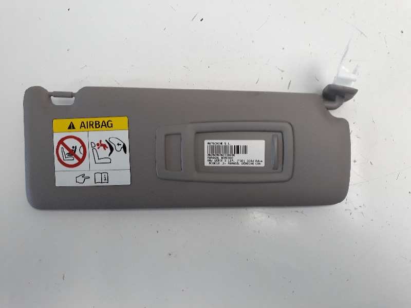 Recambio de parasol derecho para bmw serie 3 lim. (f30) 318d advantage referencia OEM IAM   