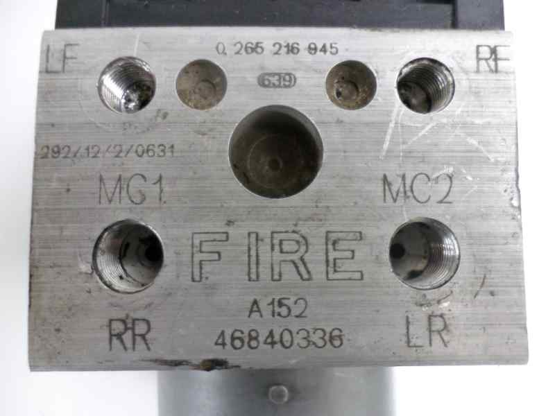 Recambio de abs para fiat punto berlina (188) 1.2 8v elx (i) referencia OEM IAM 46840336 0265216945 