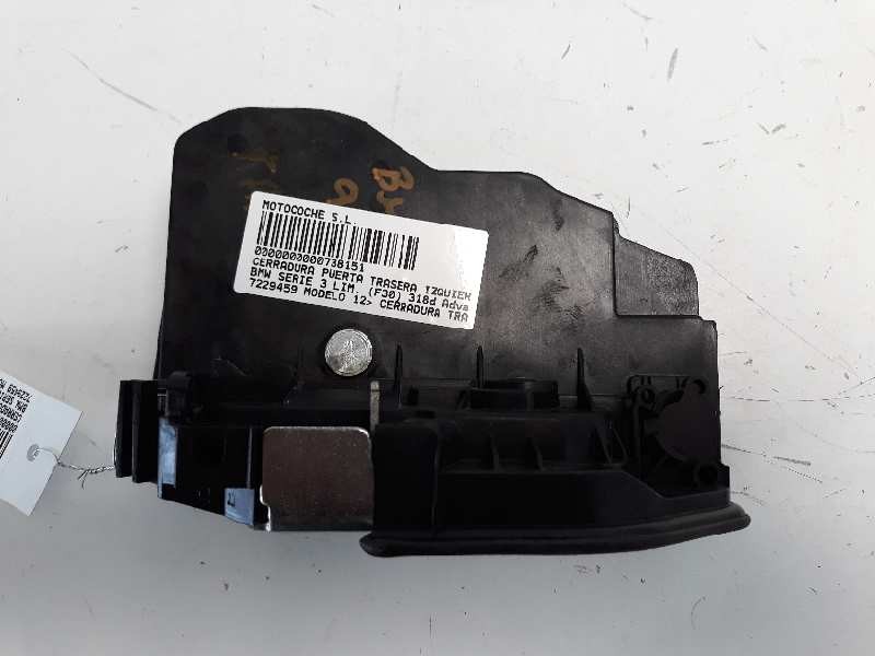 Recambio de cerradura puerta trasera izquierda para bmw serie 3 lim. (f30) 318d advantage referencia OEM IAM 7229459  