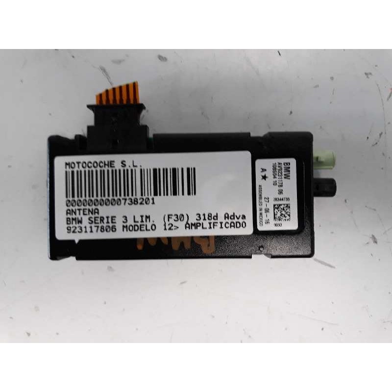 Recambio de antena para bmw serie 3 lim. (f30) 318d advantage referencia OEM IAM 923117806 10859410 